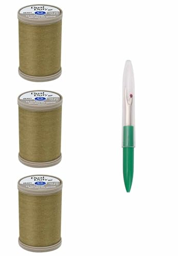 Hilo de coser Coats & Clark Dual Duty XP 125 yardas 3 unidades miniatura 1