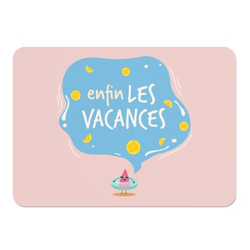 Napperons rose souples et faciles à nettoyer pour protéger la table des enfants