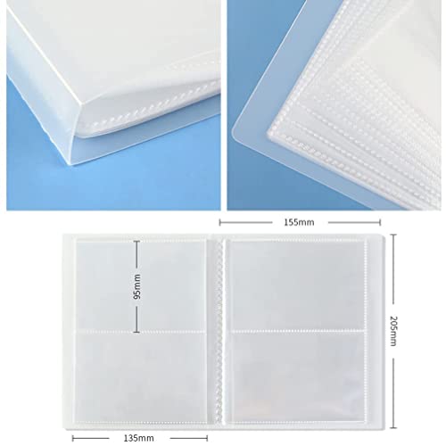 Nail Art Sticker Storage Book Collecting Album 2 Pack/160 Slots Empty Storage Holder Plastic Nail Stickers Holder For Diy Nail Art Decals Organizer #TOP5