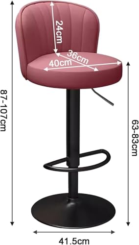 Tabouret de bar réglable ergonomique contre le mal de dos en cuisine - 4