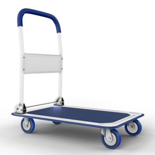 Carretilla plegable compatible para equipaje miniatura 1