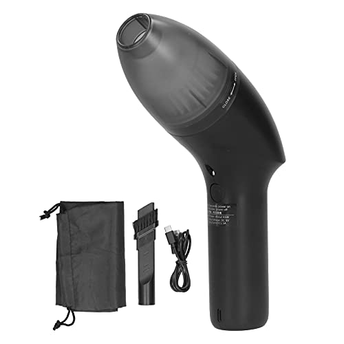 CHEOTIME Aspiradora de Mano, 4000Pa Mini Aspiradora Barredora 65W Aspiradoras Inalámbricas Recargables de Mano con Fuerte Succión para el Hogar, Automóvil, Escritorio de Oficina,