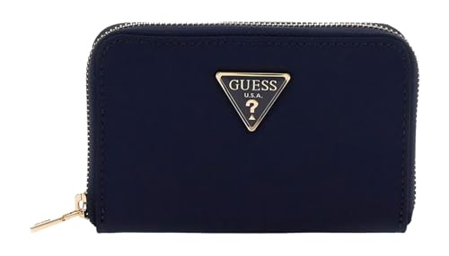 Porte-monnaie GUESS Eco Gemma finitions soignées et fermeture zippée