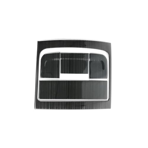 Cubierta embellecedora para interior de coche Q5 en acero inoxidable negro