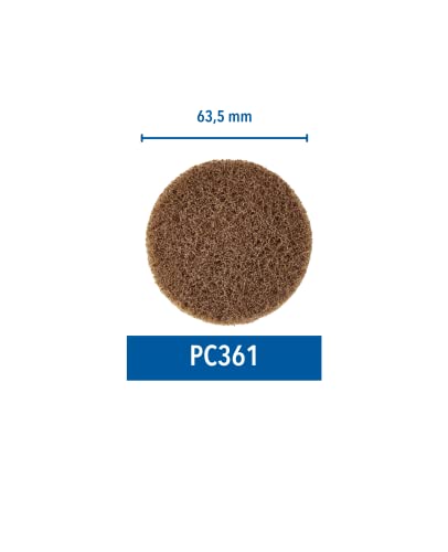 Image of Dremel PC361 Versa Heavy Duty Pad Multipack - 3 Pads for Faster, Easier Scrubbing and Cleaning with High-Speed Power Cleaning Tool Dremel Versa