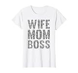 Photo Gallery wife mom boss festa della mamma super mom idee regalo mamma maglietta Photo Gallery wife mom boss festa della mamma super mom idee regalo mamma maglietta