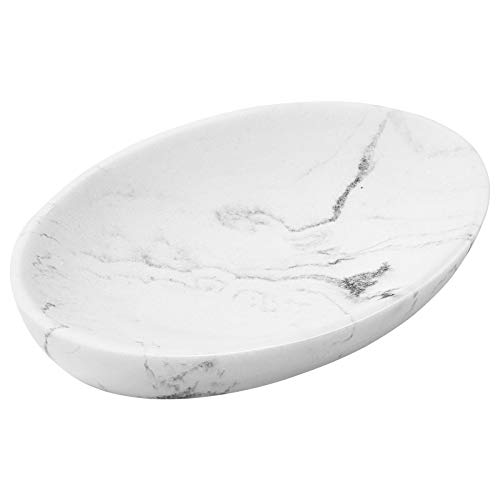 Shinowa Porta Sapone Ovale in Resina e Sabbia