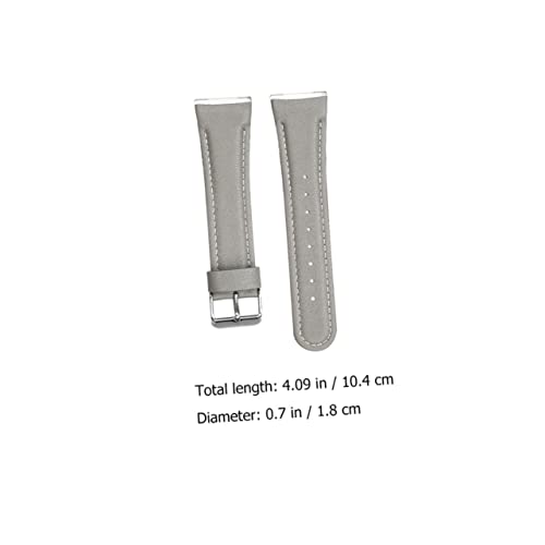 Correa de cuero para reloj inteligente compatible con pulsera inteligente NUOBESTY 6