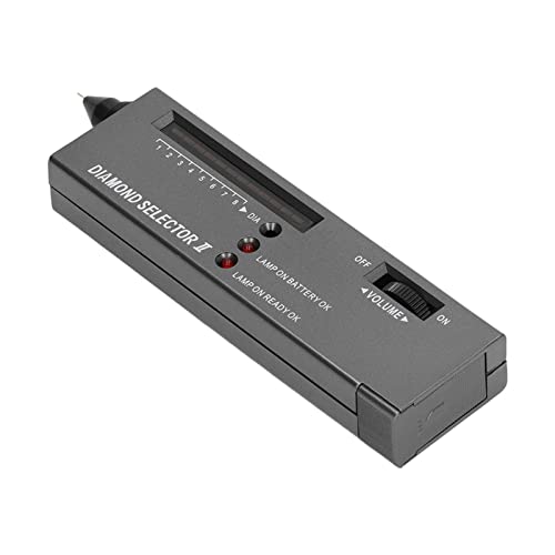 Schmuck Diamant Tester Diamond Selector Tester Pen Professionelles Härteprüfgerät Juwelier Testwerkzeug mit 30 facher LED Vergrößerung für Schmuck