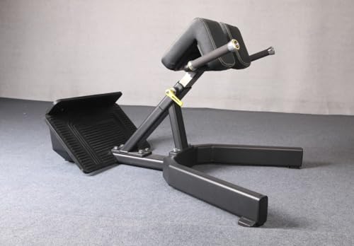 Image of Roman Chair Back Extention - Angle & Height Dual Adjustable Hyperextension Bench for Gym - Adjustable Back Exercise Machine Commercial