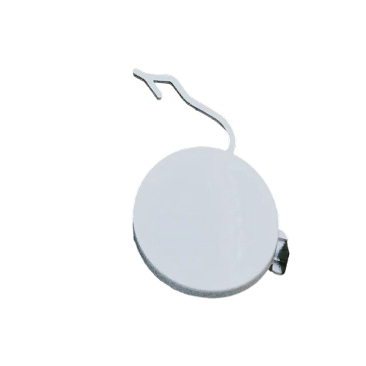 fitfoyo Car Exterior Front Bumper Tow Hook Cover Towing Eye Cap for Porsche Cayenne 2011 2012 2013 2014 White (Right (Passenger) Side)