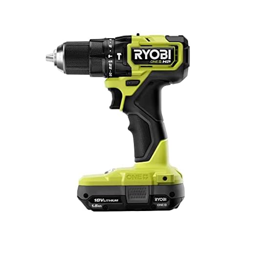 RYOBI 18V ONE+ HP Compact Brushless 1/2" Hammer Drill Kit - PSBHM01K