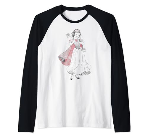T-shirt baseball Blanche-Neige Disney idéal pour une journée détente en ville