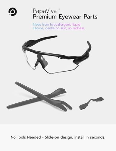 Image of Replacement Nose Pads & Ear Socks Rubber Kits for Oakley Radar EV Path OO9208 / Radar EV Pitch OO9211 Sunglass
