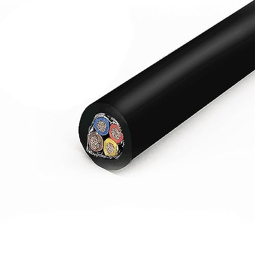 Línea de control antiinterferencias de 20 hilos con cable blindado de 0,3 mm2 flexible 5