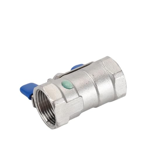 Válvulas de bola de acero inoxidable DN15 con mango compacto 4
