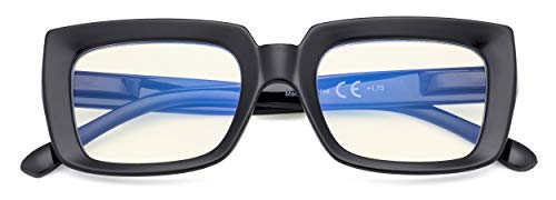 Image of CessBlu Ladies Oversized Blue Light Filter Glasses Blocking UV Rays Computer Readers for Women Reading Oprah Style