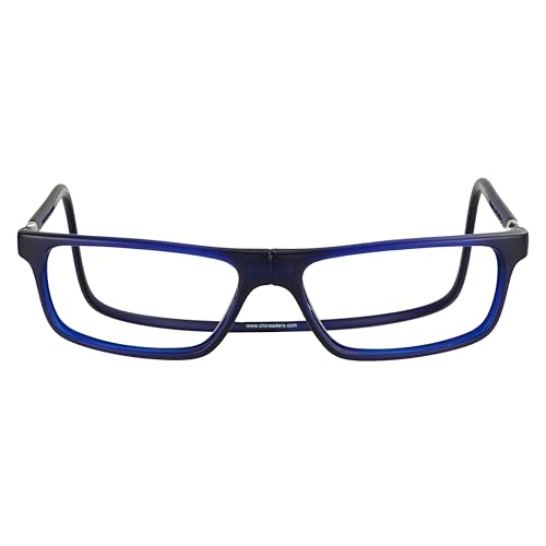 CliC Magnetic Reading Glasses, Computer Readers, Replaceable Lens, Adjustable Temples, Executive