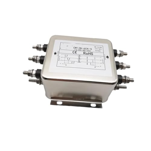 Filtre alimentation triphasé 380V CW12B-60A-S stoppe les pannes