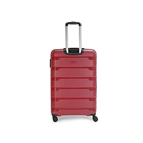 Image of Aristocrat Cabin Porto 55cm Maroon Polypropylene Harsided Luggage 8W Strolley