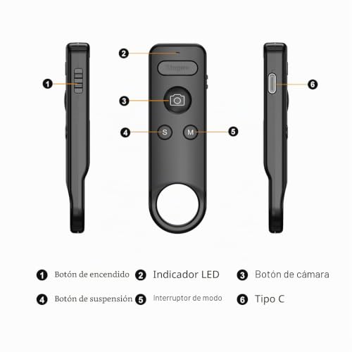 Control remoto inalámbrico para evitar vibraciones en grabaciones con GoPro y Insta360 7