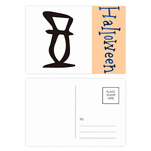 Cartes postales chinoises Zheng Halloween : papeterie de correspondance et collection