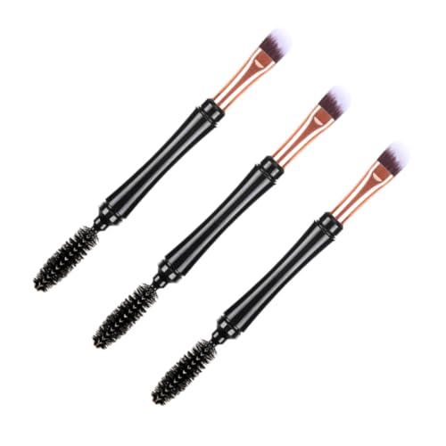 BESTYASH 3 Piezas Combinación De Pincel De Sombra De Ojos Herramienta De Maquillaje Cepillo Para Maquillaje