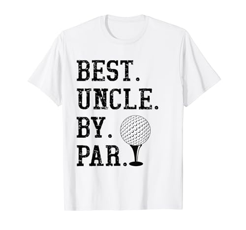 Best Uncle By Par Funny Golf T-Shirt