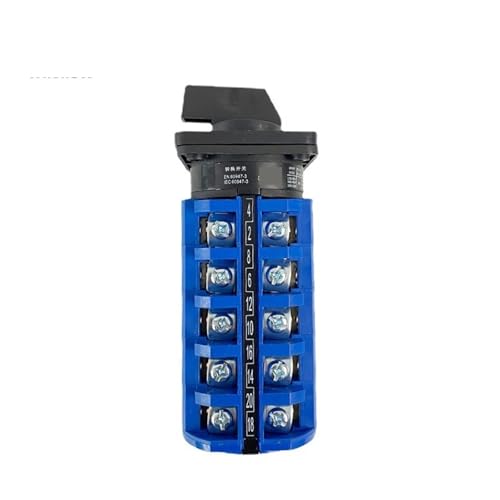 Commutateur à came LW26-63/5 haute tension 690V 5 pôles avec mécanisme rotatif de précision 1-0-2