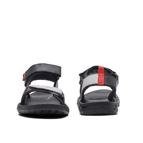 Image of ASIAN Vistara-42 Men's Sandals | Soft Cushion Footbed, Adjustable Velcro Straps & Anti-Slip Grip Sole | Lightweight, Durable & Comfortable Sandals for Walking, Daily Use, Beach & Travel