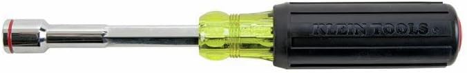 Klein Tools 635-7/16 7/16-Inch Heavy-Duty Nut Driver 7/16-Inch Tip, 4 Inch Shaft