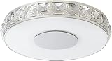 Galtlap Modern Crystal Flush Mount Ceiling Light 12W Round Crystal Chandelier Dimmable LED Close to