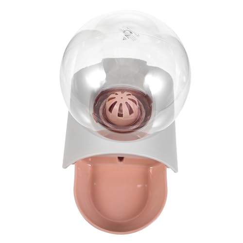 Fontaine à eau chiens et chats 2,8 L rose distributeur eau démontable - 2