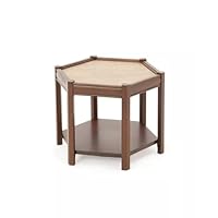 サイドテーブル・ナイトテーブル・ローテーブル ACME Furniture BROOKS HEXAGONTABLE BEIGE ACME Furniture アクメファニチャー BROOKS HEXAGONTABLE
