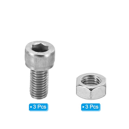 PATIKIL M10x20mm 304 Stainless Steel Hollow Bolt - Image 3