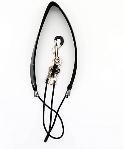 Soundman SNG-7 Deluxe Clarinet Strap, Comfortable Leather Strap for Clarinet - Image 3
