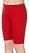 Merry Style Leggings Corti Bambina e Ragazza MS10-132 (Rosso, 128 cm)