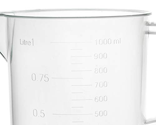 Gobelet en polypropylène robuste de 50 ml avec poignée graduée