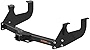 CURT 13902 Multi-Fit Class 3 Adjustable Hitch, 2-Inch Receiver, 8,000 lbs. Select Chevrolet, Ford, GMC, Ram Full-Size Trucks