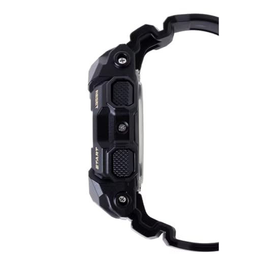 Casio G-Shock Analog-Digital Black Resin Gold Dial Watch GA010GGB-1A9 - Image 2