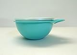  TUPPERWARE Rührschüssel Maximilian 1,4 L türkis Schüssel Salatbar Deckel hellsilber