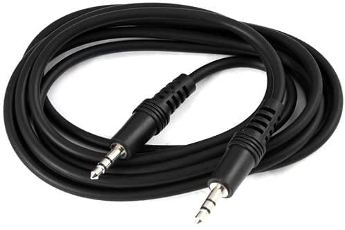 RAYO 3.5 mm Stereo Aux Cable Compatible With Electronic Devices-1.5 M (stereo to stereo cable),Black (B0B5LB8Y8T) Amazon Price History, Amazon Price Tracker