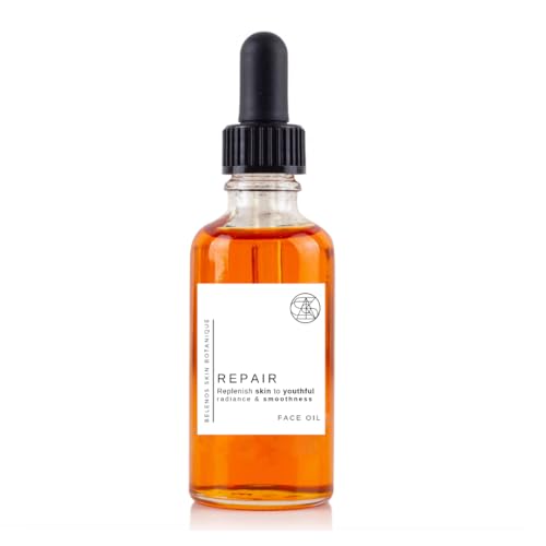 REPAIR NOURISHING FACIAL OIL FACE SERUM 50ml | Anti-Ageing moisturiser | Rose Frankincense Neroli Sea Buckthorn Oil Avocado