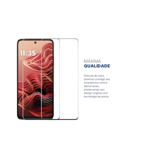 BLANCE, Capa Anti-Impacto + Película 3D Premium Para Moto G35