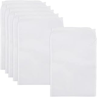 UMCHU 6 Piezas 100 mesh lavable Nylon Malla fina,Filtro para Leche Vegetal,para leche de nueces vegana, leche de almendras, zumo de frutas, café, queso(24 * 36cm)