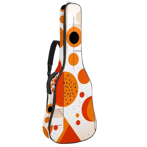 Housse pour guitare acoustique imperméable 108cm sac de transport multicolore