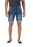  Timezone Herren Slim StevieTZ Shorts, Blau (Light Base wash 3144), W38