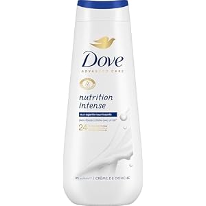 DOVE – Crème de douche Advanced Care Nutrition intense – Respecte la peau – Testé dermatologiquement – Sensation de peau douce pendant 24h – 600ml