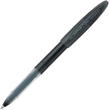 Uni-ball UM170 SigNo Gelstick Rollerball Pen 0.7mm Tip 0.5mm Line Black Ref 9003000 [Pack of 12]