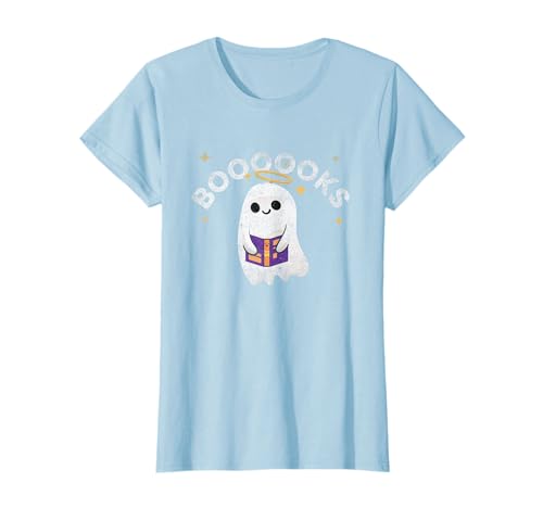 Boooooks Halloween Ghost Reading Book For Teacher & Student T-Shirt